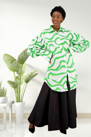 Mandla Swirl (Available in Black or Green)