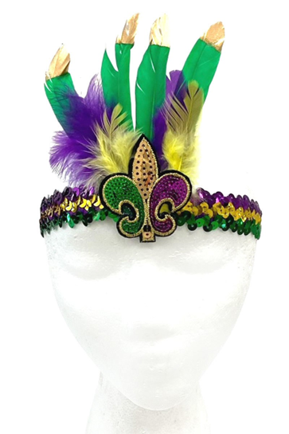 Mardi Gras Headband